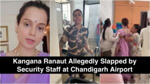 Kangana Ranaut Allegedly Slapped by Security Staff at Chandigarh Airport Over Farmer Dispute