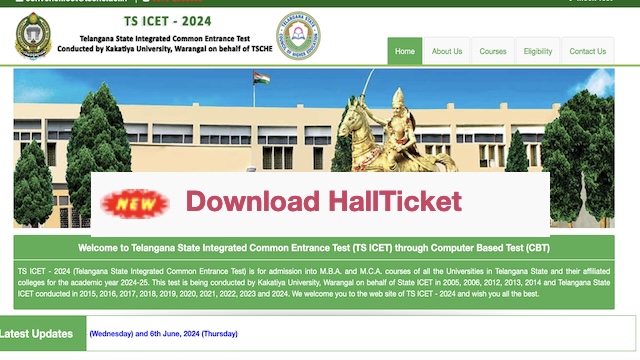 TS ICET 2024 Hall Ticket Download Link: Step-by-Step Guide and Exam Details